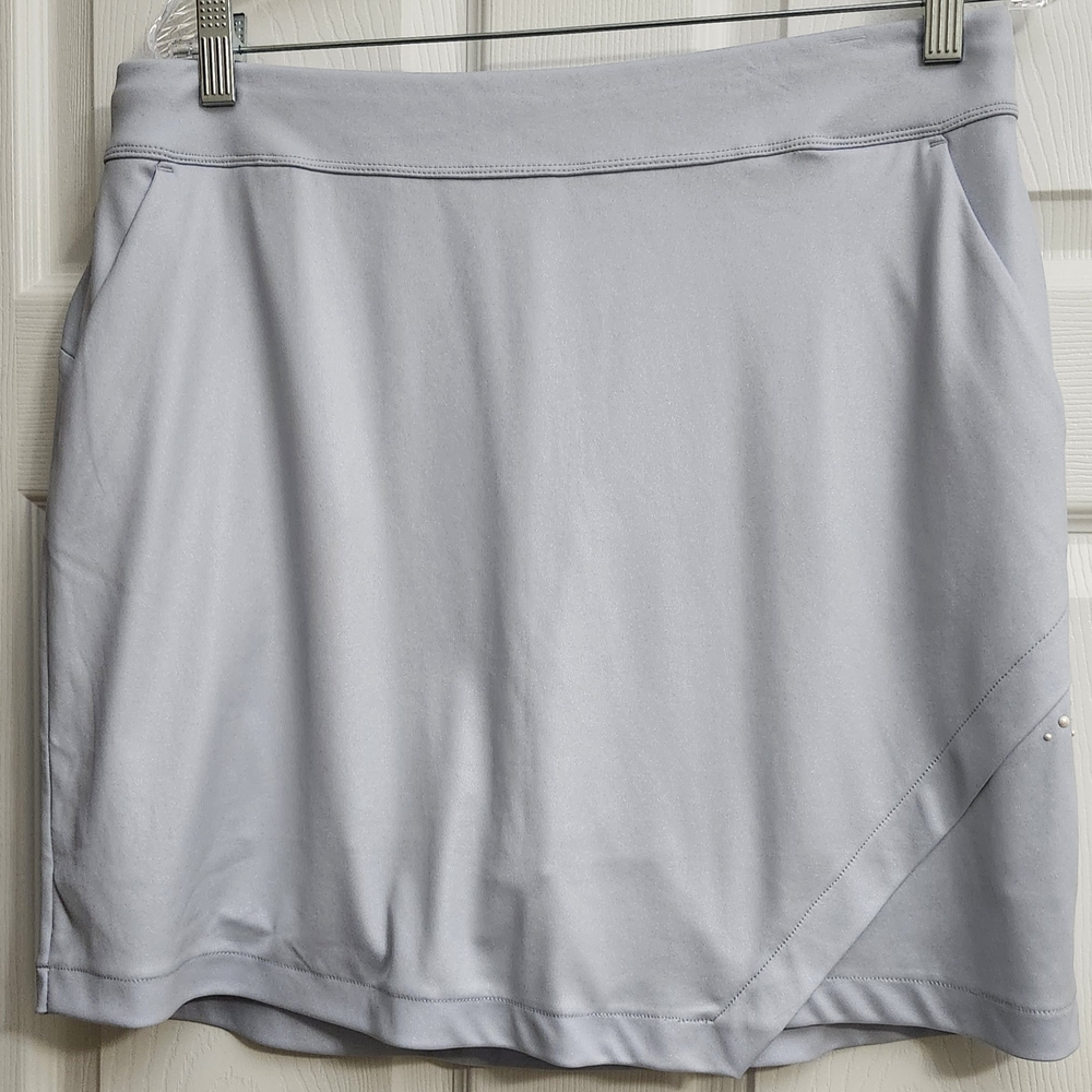 NWT Greg Norman Golf Skort 17" Size Large Blue